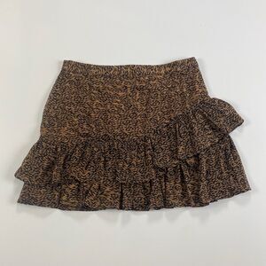 NWT Ted Baker London $225 Adellyn Frill Tiered Mini Skirt Ted SZ 4 (XL) US 12